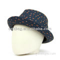 popular Flower Pattern cotton hat